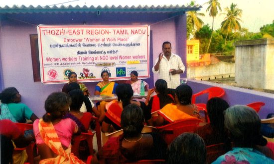 Thozhi-East-Region-Tamilnadu-Empower-Women-at-Work-Place-Women-Workers-Training-NGO-Level-PEAS-TRUST-LALGUDI-TRICHY